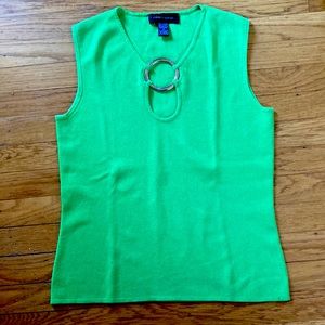 Lime green Y2K top size M by Cable & Gauge